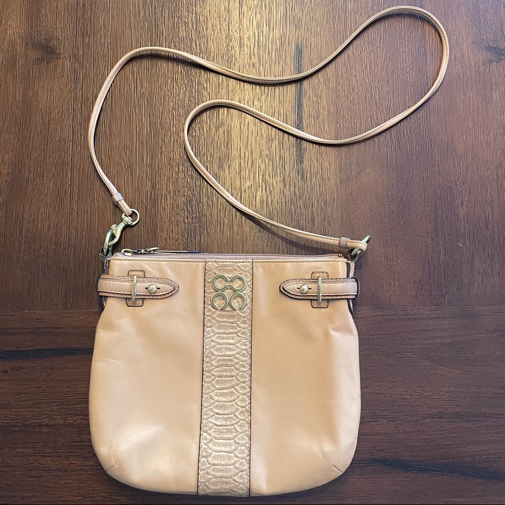 Tan Leather Coach Crossbody - Picture 6 of 8
